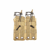 CAG Double Open Top M4 Kangaroo Pouch