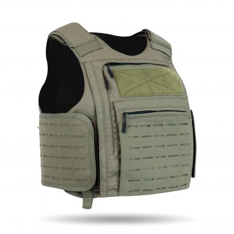 Denali Tactical Vest Laser Molle (DTVLM) State-of-the-art vest with laser MOLLE for gear placement