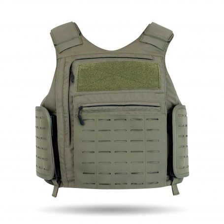 Denali Tactical Vest Laser Molle (DTVLM) State-of-the-art vest with laser MOLLE for gear placement