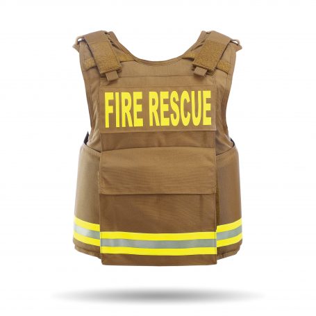 First Responder Vest (FRV) Versatile one-size-fits-most design for various users