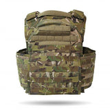 Standard Plate Carrier (SPC) MOLLE-compatible, comfortable vest with reinforced drag handle