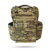 Standard Plate Carrier (SPC) MOLLE-compatible, comfortable vest with reinforced drag handle