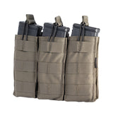 CAG Triple Open Top M4 Mag Pouch 