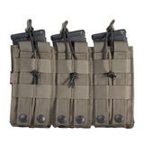 CAG Triple Open Top M4 Mag Pouch 