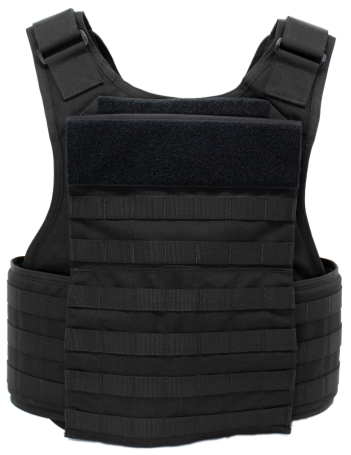WLV Carrier (WLV) Highly adjustable vest with front and back plate pockets