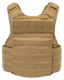 WLV Carrier (WLV) Highly adjustable vest with front and back plate pockets