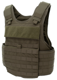 WLV Carrier (WLV) Highly adjustable vest with front and back plate pockets