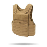 WLV Carrier (WLV) Highly adjustable vest with front and back plate pockets